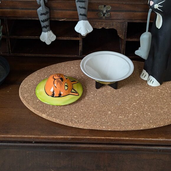 Lorna Bailey Feline Fancy Lidded Pot (Ginger) - Picture 2 of 4